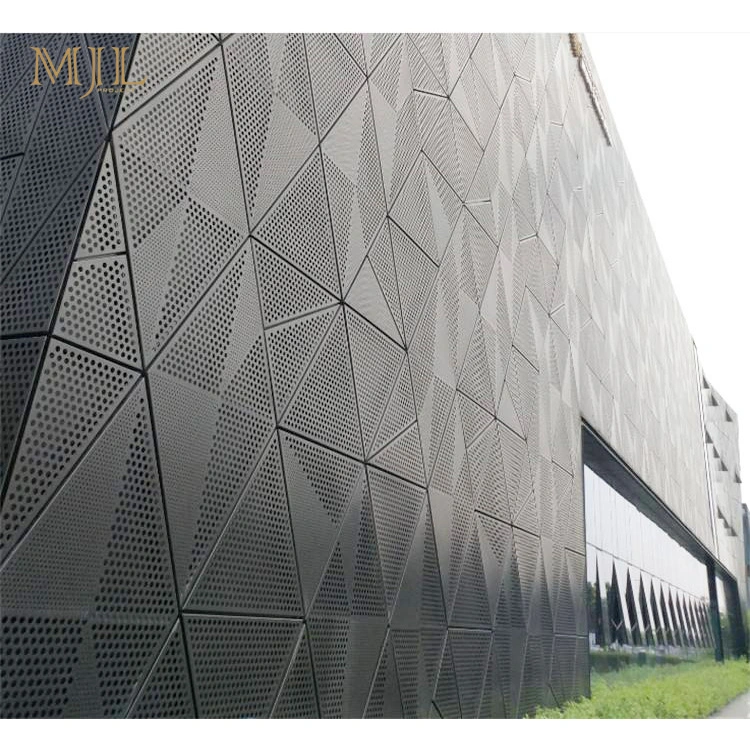 Commercial Modern Cheap Decorative Perforated Gaskets Laser Facade Panels Curtain Wall Cladding Exterior for Building