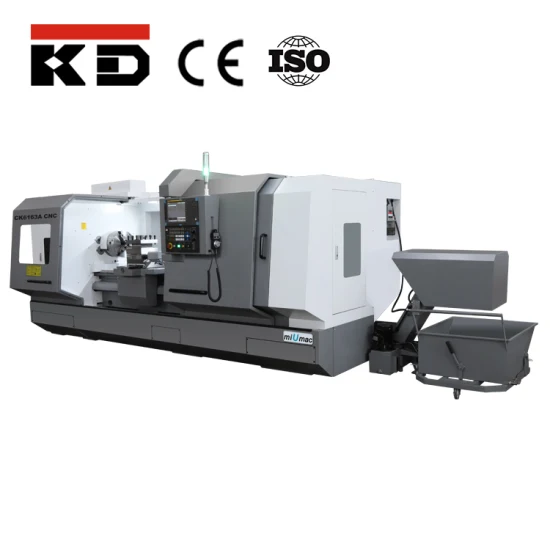 Máquina-ferramenta para torno CNC tipo piso com bom preço CE Ck6163A/1000