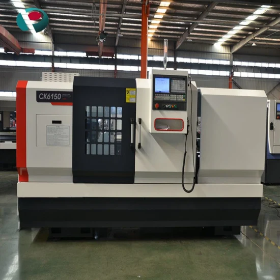 Torno CNC de base plana Jepps Ck6140/Ck6150/Ck6160/máquina de tornear/máquina-ferramenta